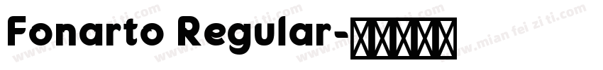 Fonarto Regular字体转换